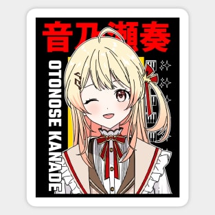 Otonose Kanade ReGloss Wink Sticker